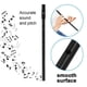 thumbnail image 1 of Traditional Irish Copper Whistle, Key of D, Blowing Instrument with Storage Pouch (Black), 1 of 1
