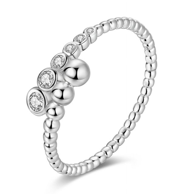 925 Silver Stackable Vintage Leaf Ring For Women Crystal S925 Bowknot Rings Original Finger Rings Anniversary Retro Jewelry YFR222 8