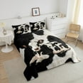 thumbnail image 3 of Cowhide Comforter Set,3D Farm Cow Print Bedding Set,Farmhouse Cow Bedding Comforter Sets For Women Men Adults,Western Countryside Animal Duvet Insert, 3 of 5