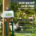 thumbnail image 4 of RainPoint Smart Water Timer for Garden Hose with Hub, Wireless Outdoor Sprinkler Irrigation Control, 2 Zone, 1 Pack, 4 of 8