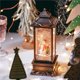 thumbnail image 5 of Caja de música de Navidad Escena de Navidad Adorno colgante Musical Iluminado Linterna giratoria Decoración Juguete para Acción de Gracias, Interior, de bronce SM SunniMix Linterna con Música, 5 of 8
