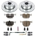 thumbnail image 3 of PowerStop Rear Z26 Street Warrior Carbon-Fiber Ceramic Brake Pad and Drilled and Slotted Rotor Kit Fits: BMW Select Models K5491-26, 3 of 9