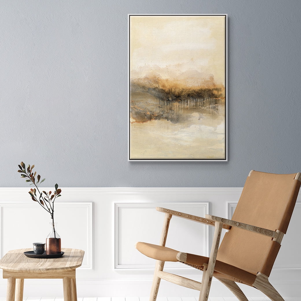 Keeping Secrets I Framed Premium Gallery Wrapped Canvas - Ready to Hang - 25 x 37 - White Floating Frame