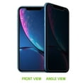 iPhone XR, Privacy Tempered Glass Screen Protector for Apple XR (0.8mm
