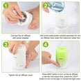 thumbnail image 3 of iMounTEK Ultrasonic Aroma Essential Oil Diffuser with 7 Color LED Lights 4 Timer Settings for Office Home Room Vehicle Study Yoga Spa, 3 of 10