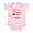 Petal Pink, variant on CafePress - Life's Better Campfire Infant Bodysuit - Baby Light Bodysuit, Size Newborn - 24 Months