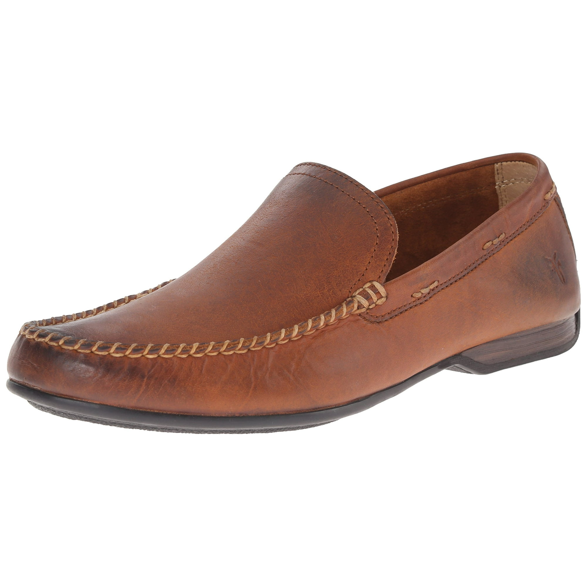 FRYE Men s Lewis Venetian Cognac Soft Vintage Leather 80259 9 M US Walmart