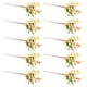 thumbnail image 2 of Yuarrent 10x bayas artificiales de larga duración para decoración de pasteles línea suave y plantas anticorrosión Decoración Rosa 25cm, 2 of 6