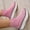 Pink, variant on Women's Thick-soled Boots Knitted Round Toe Socks Shoes Casual Breathable Solid Color Flying Knit Ankle Boots