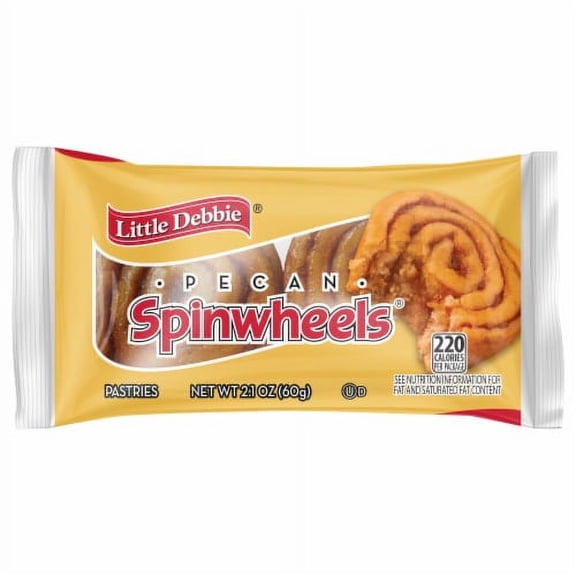 2X - Little Debbie Pecan Spinwheels Pastries