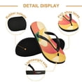 thumbnail image 3 of Unisex Comfort Flip Flops Summer Thong Sandals Non Slip Soles Flip Flop for Beach, Pool, and Daily Wear Nature-themed Summer XS, 3 of 8