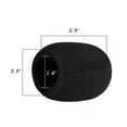 thumbnail image 2 of Cubre Micrófono Mudder Antiviento Espuma 6pz -Negro, 2 of 4