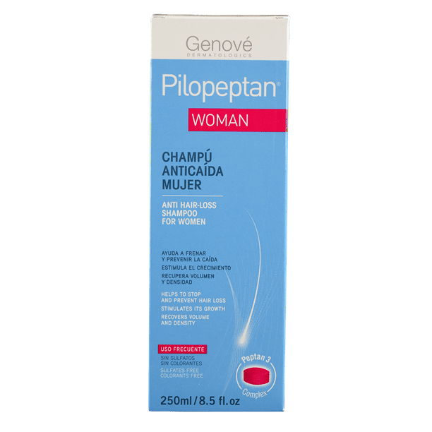PILOPEPTAN SHAMPOO GENOVE WOMAN SHAMPOO ANTICAIDA C/250 ML