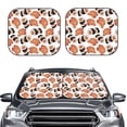 thumbnail image 2 of Disketp 2 Piece Sushi Roll Pattern Windshield Sunshades,Folding Windshield Sun Shade For Car Suv Trucks Sedan,Blocks Uv Rays Sun Visor Protector-Large, 2 of 7