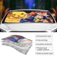 thumbnail image 1 of Windshield Sun Shade Foldable Car Front Window Sunshade For Car Suv Trucks Vans - Best Heat Shield Blocker Visor Cover Blocks Uv Rays And Keeps Your Vehicle Cool-Small, 1 of 1