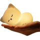 thumbnail image 1 of Night Light Kitty Cat Night Light, USB Rechargeable Cute Cat Night Light, Warm White and 7 Color Breathing Modes Child Night Light for Girls, Kids, To, 1 of 4