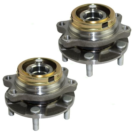- BROCK Wheel Hub Bearings Pair Set Front Replacement for Infiniti JX35 QX60 Nissan Altima Maxima Murano Pathfinder 40202-3JA0A