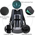 thumbnail image 6 of HEROIC KNIGHT Slim 17.3 Inch Laptop Backpack with USB Charging Port, Water-Resistant Business Travel Backpack for Men & Women, 6 of 7