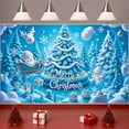 thumbnail image 5 of Festive Holiday Banner Merry Christmas Decoration Colorful Elements Winter Scene for Holiday Party Indoor Decoration Family Gathering, 5 of 9