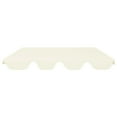 thumbnail image 5 of vidaXL Replacement Canopy for Garden Swing Taupe 75.6"x57.9" 270 g/m, 5 of 11