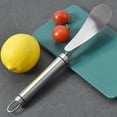 thumbnail image 2 of LLC Stainless Steel Orange Citrus Peeler - Curved Handle, Easy to Use - Set of 2, 2 of 5