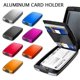 thumbnail image 2 of Bolsa de identificación antirrobo para colgar en el cuello, tarjetero, bolsa de viaje, caja magnética para tarjetas bancarias, tarjetero de aluminio de metal que puede contener monedas {envío gratui, 2 of 5
