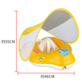 thumbnail image 5 of Flotador de natación para bebé con toldo para el sol, inflable, accesorios de piscina para niños, Círculo de baño de verano, 5 of 5