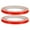 Red, variant on BNNG 2PC Luminous Equipment Stickers Reflective Tapes Safety Reflective Warning Stickers, Waterproof Outdoor Bike Rim Reflector Tape, Thin Reflective Sticker Rolls for Bikes, Motorcycle Decoration