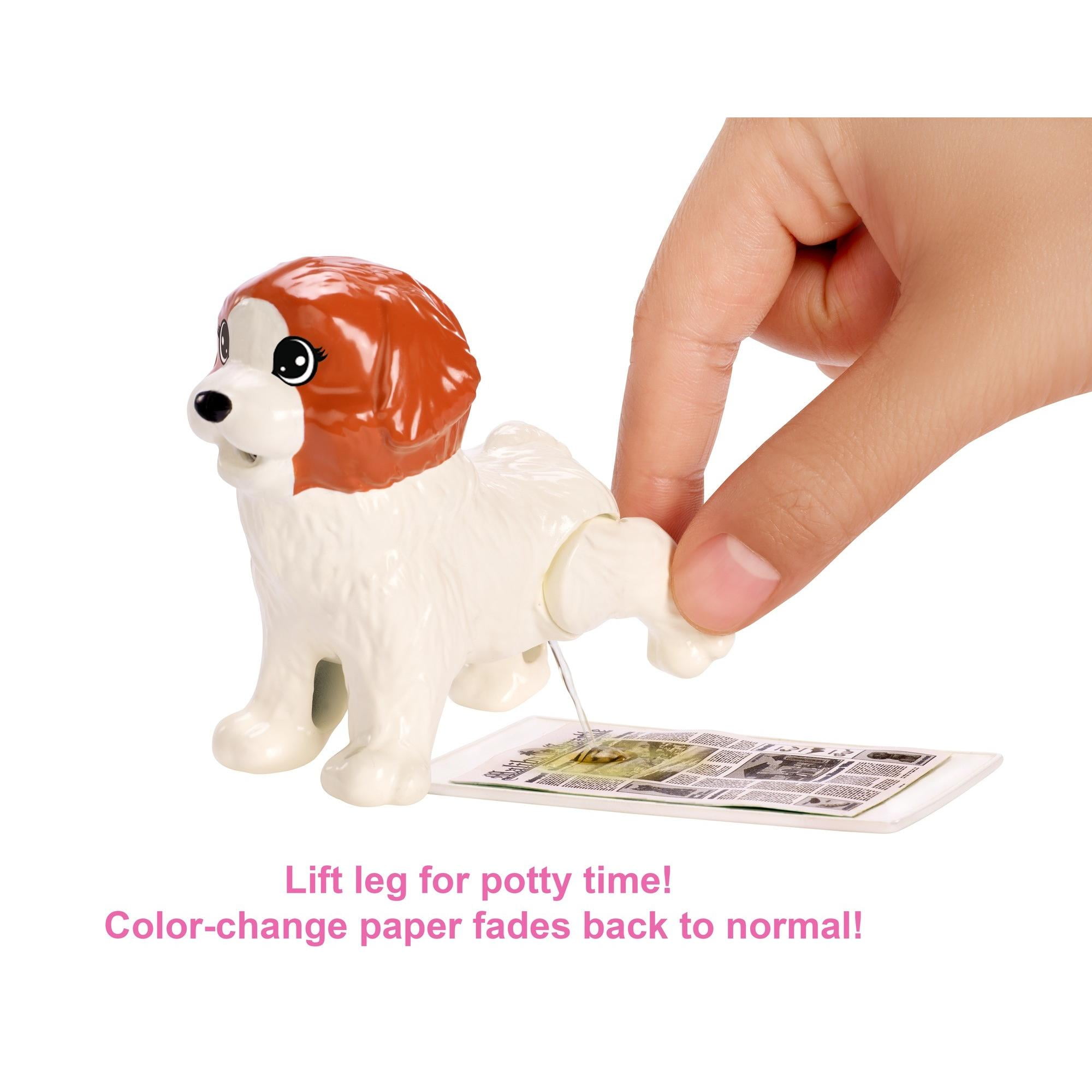 barbie with dog that poops