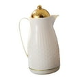 thumbnail image 2 of Hervidor de agua de agua hervidor de agua fácil limpio stovetop 1L café hervidor de café para cocina para acampar el café al aire libre al aire Patrón trenzado, 2 of 8