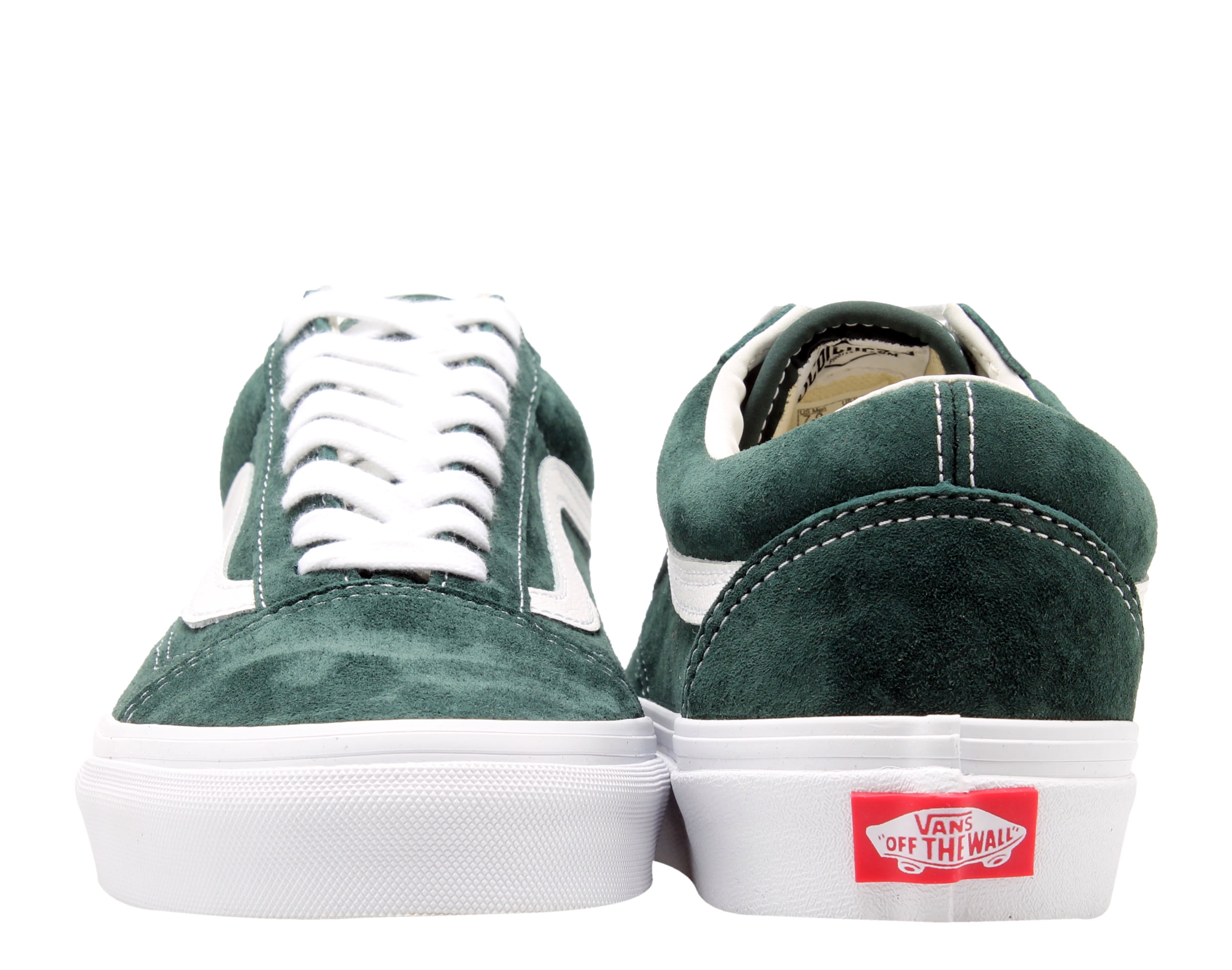 vans old skool pig suede darkest spruce