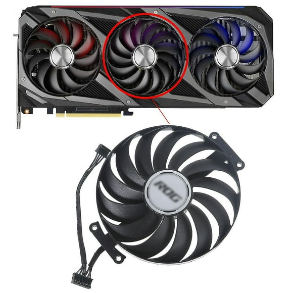 95mm Graphics Card Cooler Fans Gpu Fan Compatible-for Asus Rog Strix Rtx 3060 3070 3080