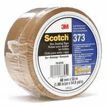 Scotch Carton Tape, Polypropylene, Tan, 48mm x 50m 373