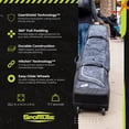 thumbnail image 4 of Sportube Prospector XL Ski & Snowboard Bag with Wheels & Removable Dividers, Graphite Topo, 4 of 11