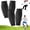Black+Black, variant on NCQ 2 Pairs Soccer Shin Guards, Shin Guards Soccer Kids Youth Adult Calf Compression Sleeve with Honeycomb Pads Lightweight Calf Protective Gear for Football & Baseball Boxing MTB for Boys, Girls