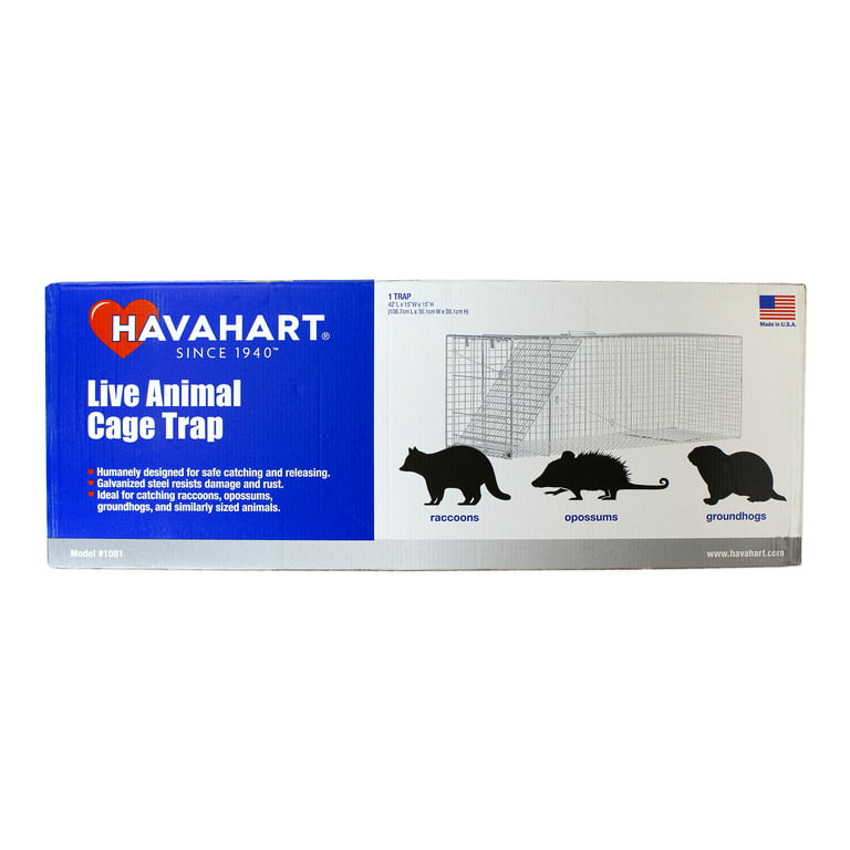 Havahart Large Live Catch Cage Trap For Cats and Raccoons 1 pk - Ace  Hardware