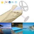 thumbnail image 4 of Pool Brush - Swimming Pool Cleaning Tool - Professional Pond Jet Vacuum Brush Pool Brush Skimmer Cleaner Spa Tool Fast Cleaning Debris Pickup Removal Pond Bag Rake, 4 of 11