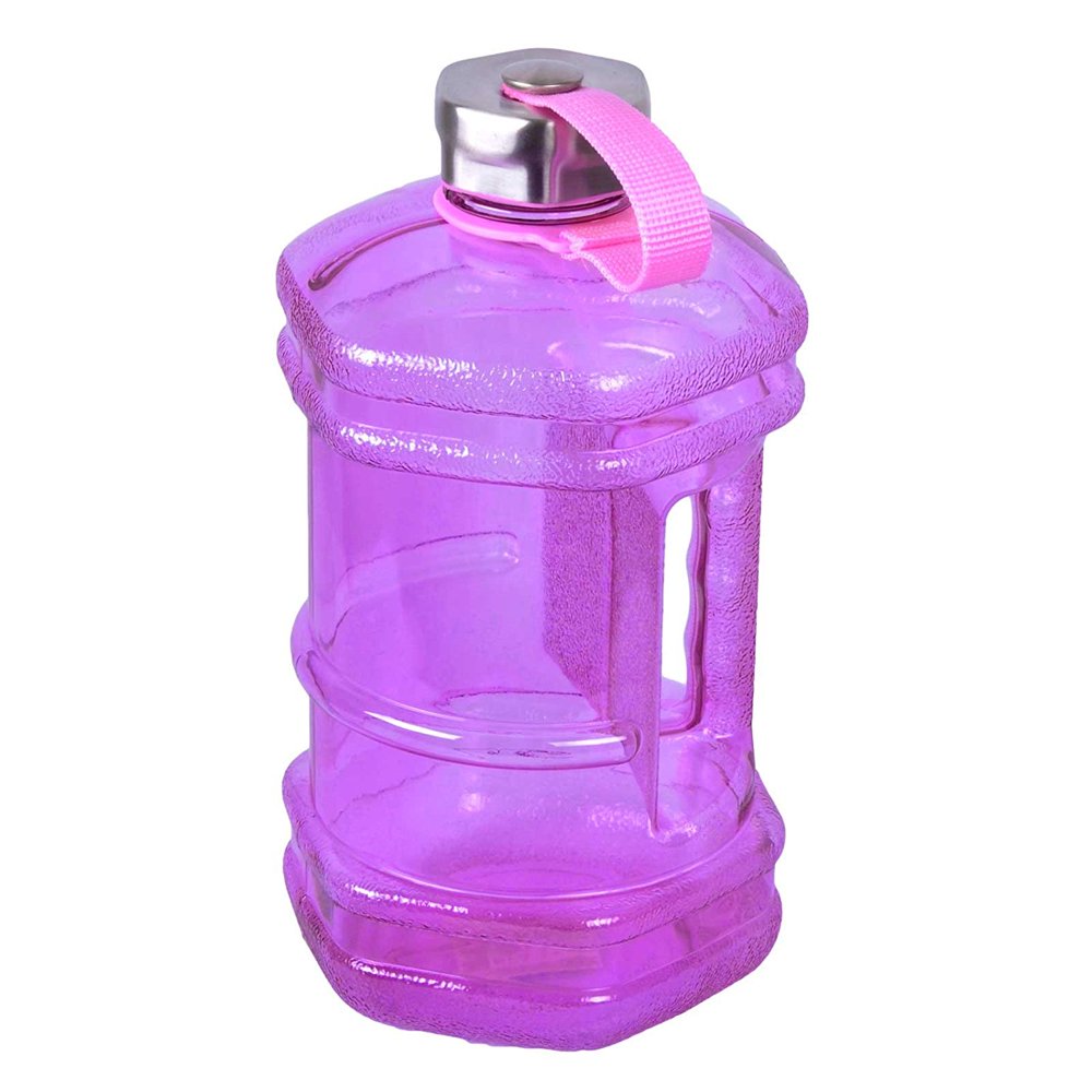 2.3 Liter Hexagon BPA Free Reusable Plastic Drinking Water Bottle Jug