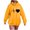 A01-Yellow, variant on Godom Womens Graphic Hoodies Drawstring Long Sleeve Sweatshirt with Pocket Pullover