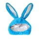 thumbnail image 1 of Matsuzay Gorro con capucha de orejas de conejo de algodón para selfies festivos 65x02 pulgadas Kits de decoración para fiestas Azul 21.65x11.02 pulgadas, 1 of 6