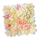 thumbnail image 1 of Panel de pared de flores artificiales, paneles decorativos de flores de seda para bodas. 01, 1 of 7