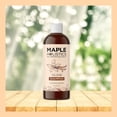 thumbnail image 5 of Moisturizing Shampoo for Frizzy Hair Care - Maple Holistics Silk18 Sulfate Free Shampoo for Dry Hair with Keratin and Silk Amino Acids - Curly Hair Shampoo for Color Treated Hair 16 fl oz, 5 of 7