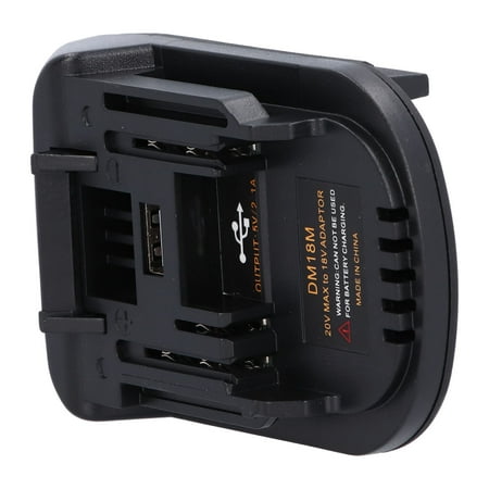 

Power Tool Converter 200 Degrees Celsius Temperature Resistance Battery Adapter Nickel Plated Brass For Milwakee For Electric Equipment