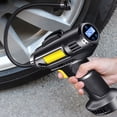 thumbnail image 3 of Electric Car Tire Inflator Portable 150PSI Cordless Air Compressor 2000mAh USB Rechargeable Battery Handheld Digital Car Tire Air Pump with LED Light and Nozzles for Car Motorcycles Picku, 3 of 11