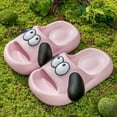 thumbnail image 2 of Honeeladyy Toddler Slides Sandals Summer Slip-On Sandals Shower Beach Pool Anti-slip Slippers Water Shoes for Kids Birthday Gift Pink 6-7Years, 2 of 4
