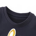 thumbnail image 3 of Bellafa Toddler Girl Short Sleeve Shirts Cotton Cartoon Graphic T-Shirts Kid Girls Crewneck Ruffle Hems Tees Tops for 3-20 Years, 3 of 7