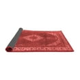 thumbnail image 2 of Ahgly Company Indoor Round Oriental Red Industrial Area Rugs, 6' Round, 2 of 4