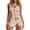 Z228 Red, variant on Mifsaly Swimdress for Women Tummy Control One Piece Swimsuit Geometric Floral Print Wrap Front Ruffle Skirted Swimwear Vacation Flattering Beachwear XXL
