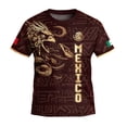 thumbnail image 3 of 2026 New Mexico Soccer Jersey Kids, Mexican Jersey Soccer T-Shirt, Mexico National Team Pattern Crew Neck Short Sleeve Athletic Casual Football Top for Kids, 3 of 9