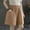 *Khaki, variant on ClodeEU Women's Straight Leg Cargo Shorts with Pockets ,Loose Fit Casual Summer Shorts Mint Green,Womens Plus M